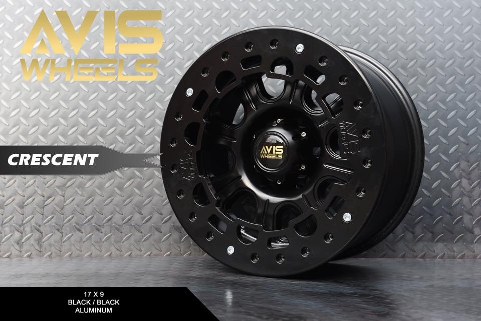 AVIS WHEELS CRESCENT BLACK BLACK RING